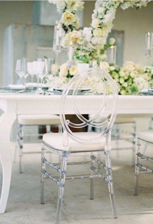 Acrylic Infinity Chair